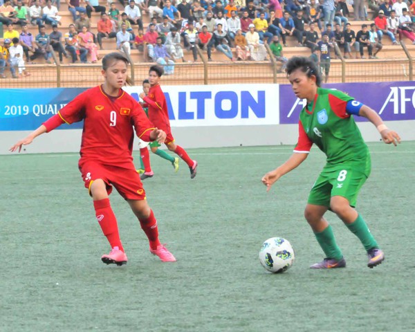 U16 nữ Việt Nam giành vé tham dự vòng loại thứ hai giải bóng đá U16 nữ châu Á 2019 - Ảnh 4.