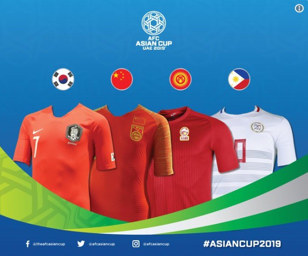 Chiêm ngưỡng áo đấu của 24 đội dự Asian Cup 2019 - Ảnh 5.