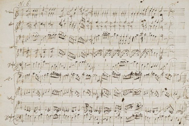 Sắp đấu giá bản nhạc viết tay của thiên tài Mozart hồi trẻ - Ảnh 1.