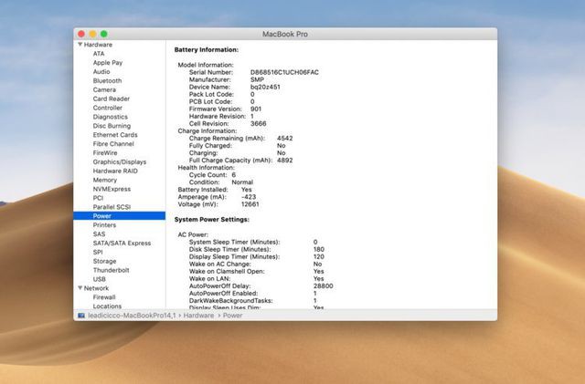 Kiểm tra tình trạng chai pin trên MacBook chỉ trong vài cú click chuột - Ảnh 2.
