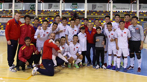 ĐT futsal Việt Nam thua sát nút 4-5 ở trận giao hữu thứ hai tại Tây Ban Nha - Ảnh 1.