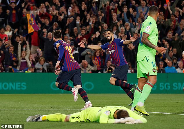Vòng 35 giải VĐQG Tây Ban Nha La Liga: Messi cùng Barcelona vô địch sớm 3 vòng đấu - Ảnh 3.