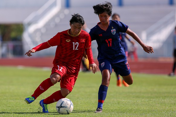 Thua Thái Lan 0-1, Việt Nam tranh HCĐ giải U15 nữ Đông Nam Á 2019 - Ảnh 1.