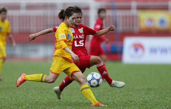 Trước vòng 6 giải bóng đá nữ VĐQG 2019: Tâm điểm màn so tài Phong Phú Hà Nam - CLB Hà Nội - Ảnh 1.