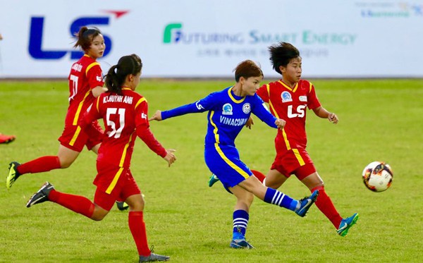 Kết quả vòng 6 giải bóng đá nữ VĐQG 2019: Khốc liệt cuộc đua vô địch - Ảnh 1.