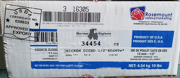 Canada thu hồi sản phẩm thịt gà nhiễm khuẩn Listeria - Ảnh 1.