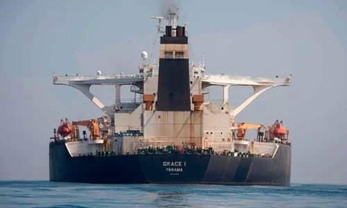 Iran bán tàu chở dầu Grace 1 - Ảnh 1.