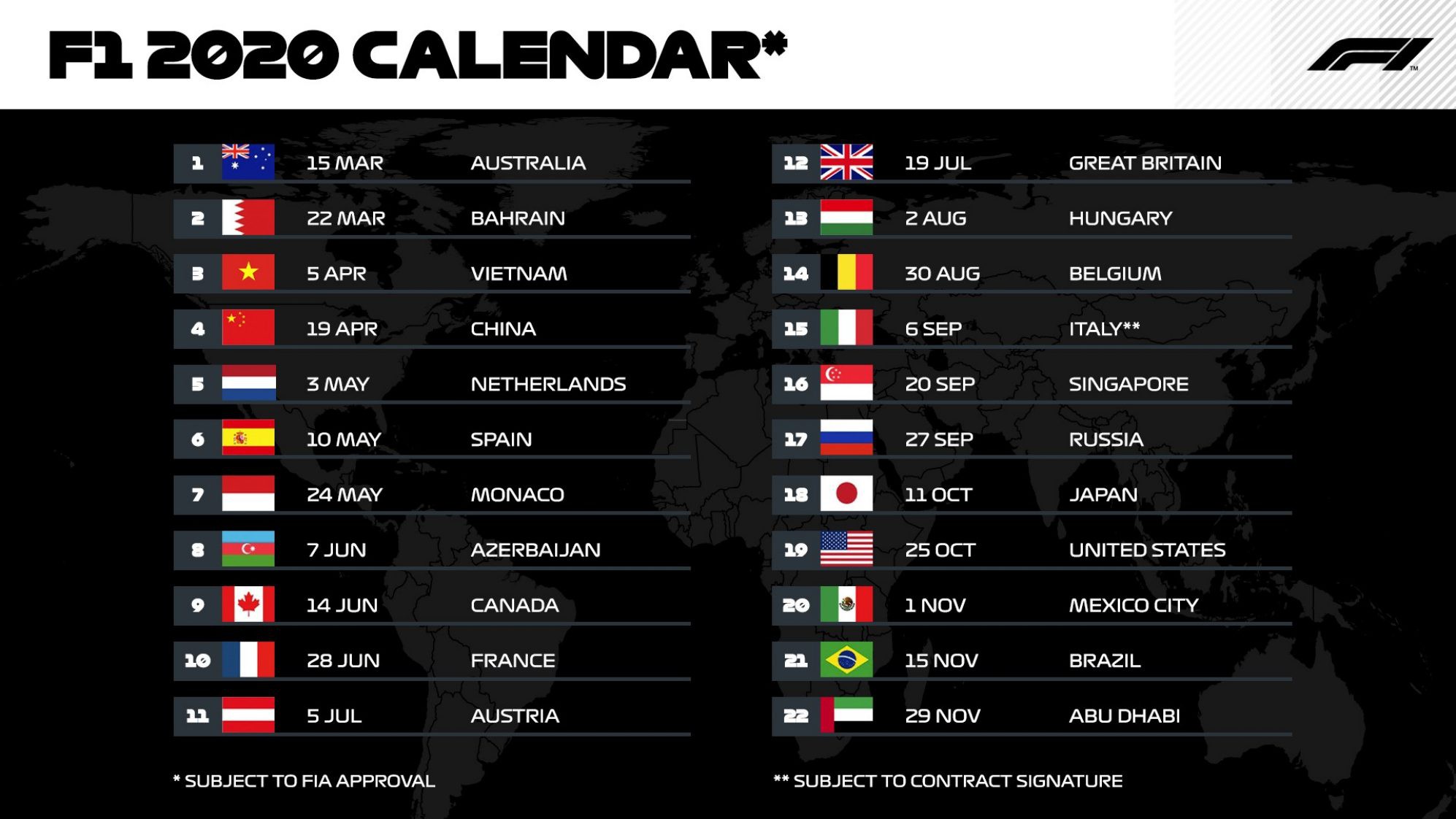 1 этап формулы 1 2019. Календарь гонок формулы 1 на 2020 год. Календарь ф1 2021. Формула 2 2020. F1 Calendar 2022.