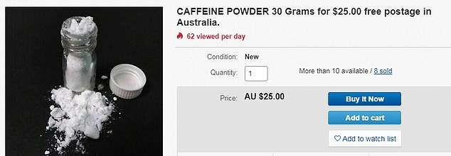 Bột caffeine nguyên chất bị cấm bán tại Australia - Ảnh 1.