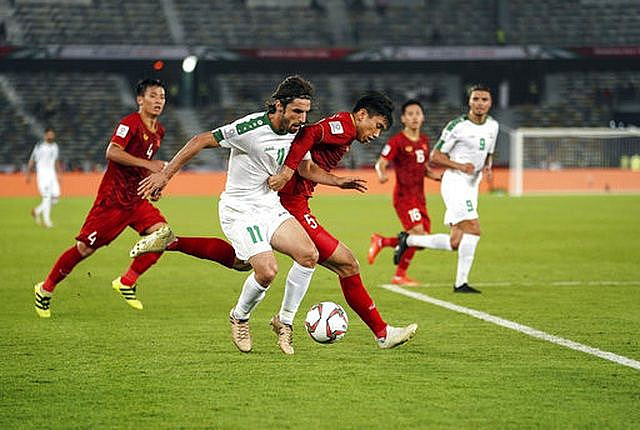 ĐT Việt Nam giao hữu với Iraq trước trận đấu với ĐT Malaysia tại vòng loại World Cup 2022 - Ảnh 1.
