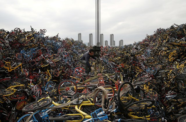 “Nghĩa địa xe đạp tại Trung Quốc - Ảnh 3.