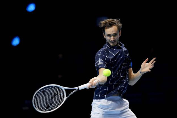 ATP Finals: Toàn thắng tại vòng bảng, Daniil Medvedev hiên ngang vào bán kết - Ảnh 2.