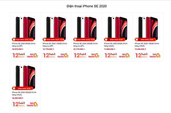 iPhone SE mới được rao bán với giá 10,9 triệu đồng tại Việt Nam - Ảnh 1.