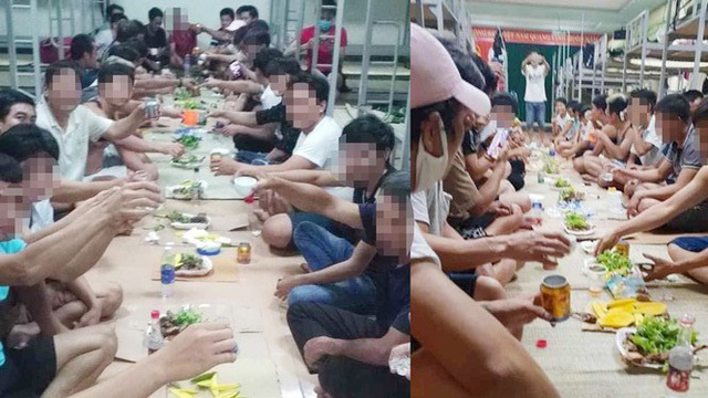 30 người tổ chức ăn nhậu trong khu cách ly ở Quảng Bình - Ảnh 1.