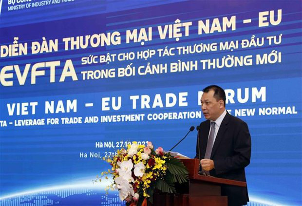 
Deputy Minister of Industry and Trade Dang Hoang An (Photo: VNA)
