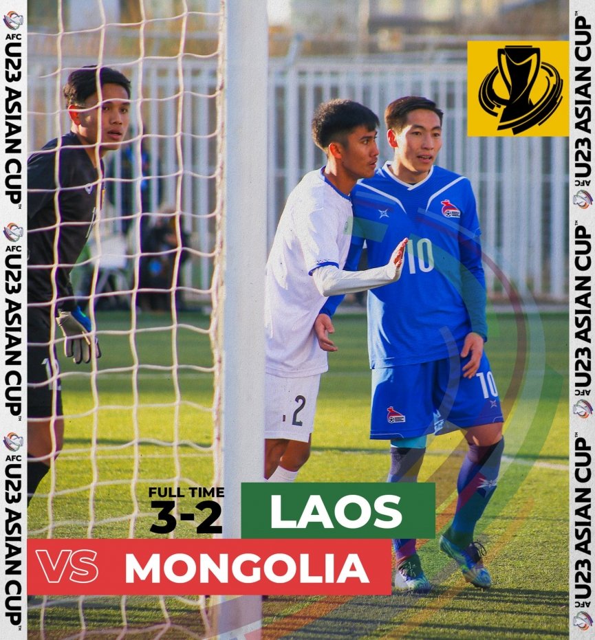 Thắng kịch tính U23 Mông Cổ, U23 Lào <a href='https://www.giaicuu.com' target='_blank'>giải cứu</a> U23 Thái Lan - Ảnh 1.