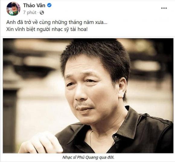 Nghệ sĩ Việt vĩnh biệt nhạc sĩ Phú Quang - Ảnh 4.