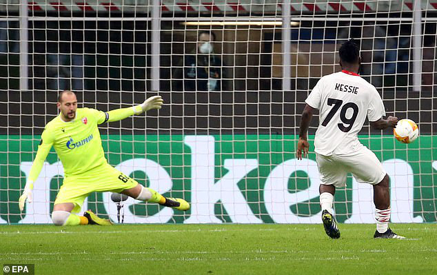 AC Milan 1-1 Sao đỏ Belgrade: Milan vào vòng 1/8 Europa League với luật bàn thắng sân khách - Ảnh 1.