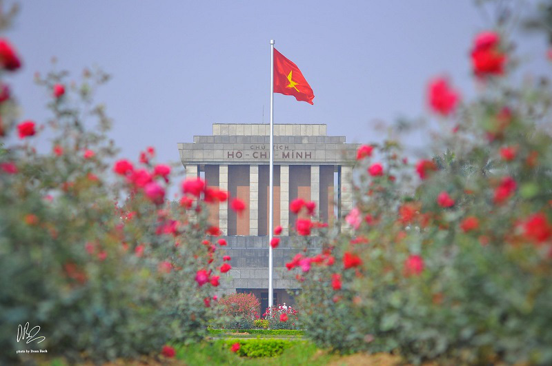 
President Ho Chi Minhs Mausoleum. Photo: Doan Bach.
