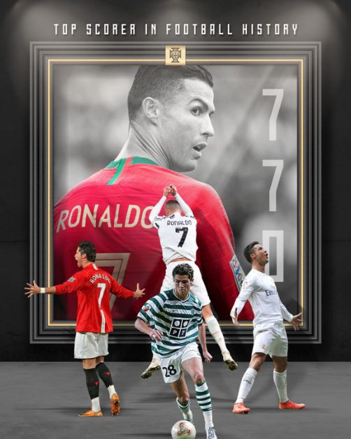 Cristiano Ronaldo và nhiều điều để nói về 770 bàn thắng trong sự nghiệp - Ảnh 1.