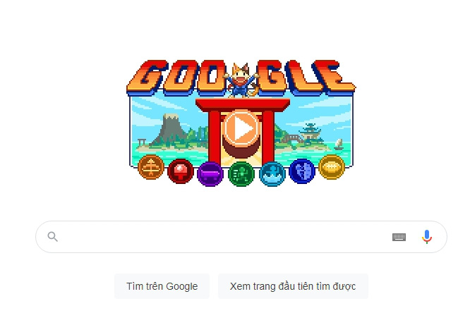 Google chào mừng Olympic Tokyo 2020 bằng doodle đặc biệt - Ảnh 1.