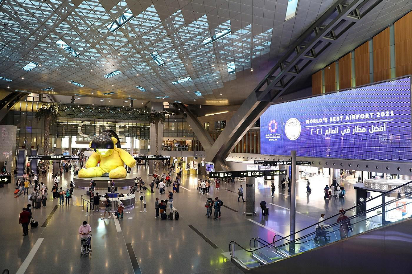 Vận chuyển hàng hóa tới sân bay quốc tế Hamad, Qatar