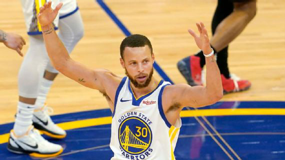 Stephen Curry ký hợp đồng giá trị kỷ lục với Golden State Warriors - Ảnh 1.