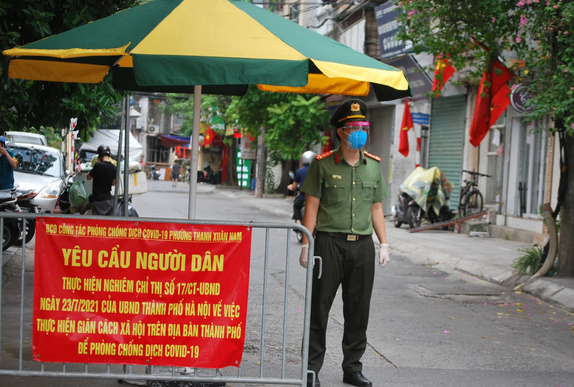 3 điểm dịch COVID-19 nóng nhất Hà Nội tại quận Thanh Xuân - Ảnh 3.
