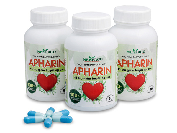 Thực phẩm bảo vệ sức khỏe Apharin - Bí quyết hỗ trợ ổn định huyết áp cho người cao huyết áp - Ảnh 1.