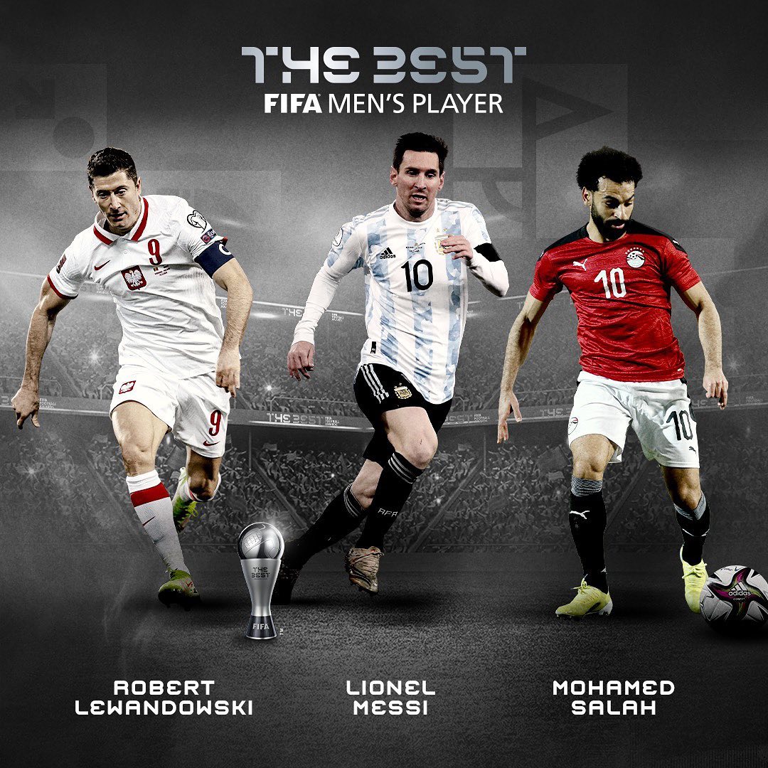 FIFA công bố top 3 The Best 2021 - Ảnh 1.