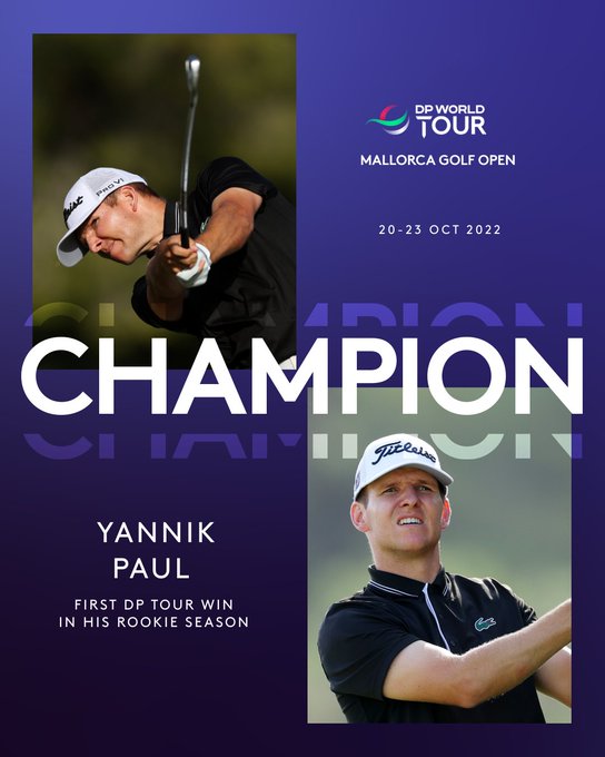 Yannik Paul lần đầu tiên vô địch một giải đấu tại DP World Tour - Ảnh 1.