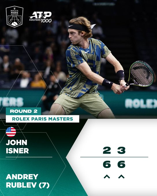 Andrey Rublev có khởi đầu thuận lợi tại Paris Masters - Ảnh 1.