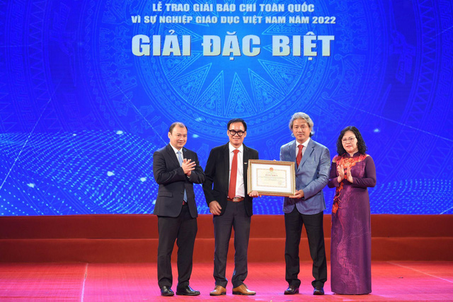 VTV giành giải đặc biệt Giải báo chí toàn quốc Vì sự nghiệp Giáo dục Việt Nam 2022 - Ảnh 3.