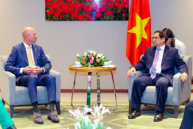 Thủ tướng Phạm Minh Chính tiếp các Tập đoàn kinh tế Hà Lan - Ảnh 1.