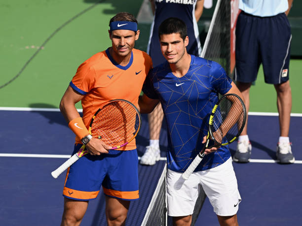 Defeating Carlos Alcaraz, Rafael Nadal to the final of Indian Wells 2022 - Photo 1.