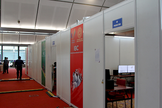 Toàn cảnh Trung tâm Truyền hình Quốc tế (IBC) của SEA Games 31 - Ảnh 7.
