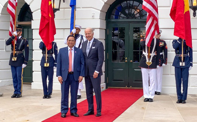 Thủ tướng Phạm Minh Chính gặp Tổng thống Hoa Kỳ Joseph Biden - Ảnh 1.