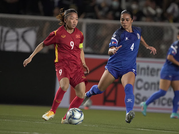 ĐT nữ Việt Nam thua đậm ĐT nữ Philippines tại bán kết AFF Cup nữ 2022 - Ảnh 2.