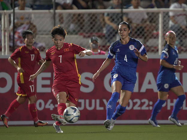 ĐT nữ Việt Nam thua đậm ĐT nữ Philippines tại bán kết AFF Cup nữ 2022 - Ảnh 3.
