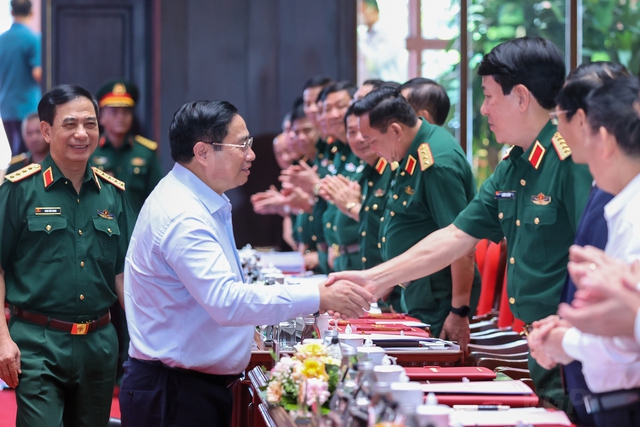 Thủ tướng Phạm Minh Chính dự Hội nghị Quân chính toàn quân - Ảnh 2.