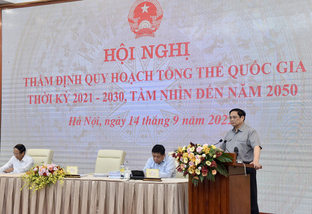 Thủ tướng Phạm Minh Chính chủ trì hội nghị thẩm định Quy hoạch tổng thể quốc gia - Ảnh 1.