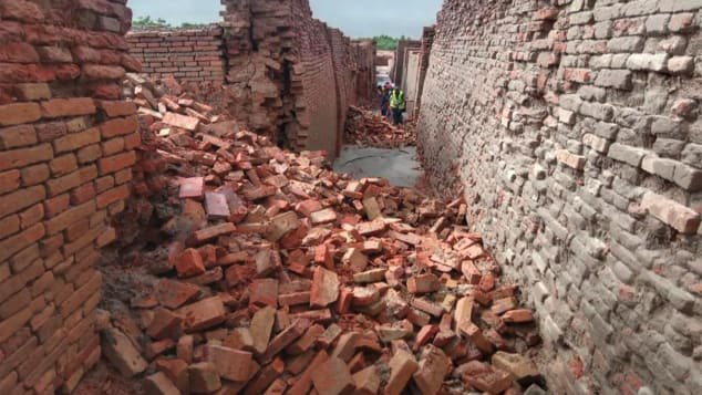 Di tích Moenjodaro được UNESCO công nhận ở Pakistan bị thiệt hại nặng nề do lũ lụt - Ảnh 1.