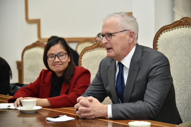 Phó Thủ tướng Lê Minh Khái tiếp CEO Hiệp hội Công nghiệp bán dẫn Hoa Kỳ - Ảnh 4.