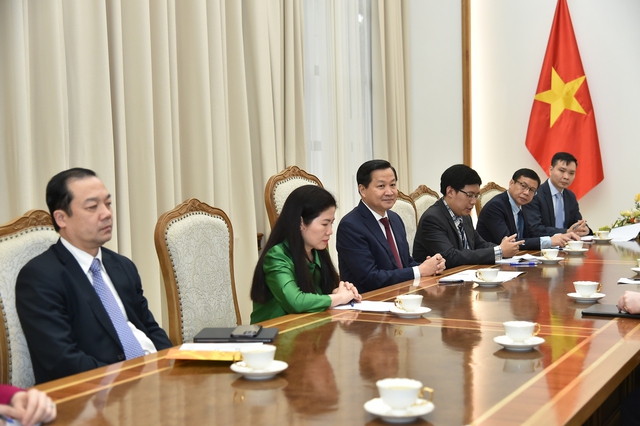 Phó Thủ tướng Lê Minh Khái tiếp CEO Hiệp hội Công nghiệp bán dẫn Hoa Kỳ - Ảnh 2.