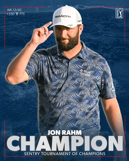 John Rahm vô địch giải golf Sentry Tournament of Champions - Ảnh 1.