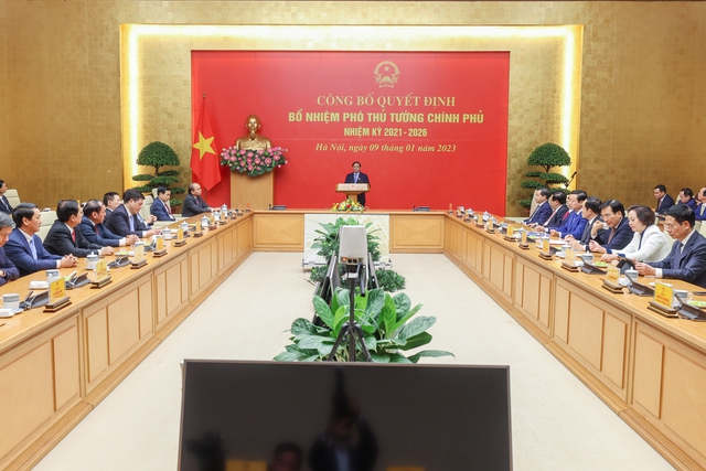 Công bố quyết định bổ nhiệm 2 Phó Thủ tướng Trần Lưu Quang và Trần Hồng Hà - Ảnh 4.