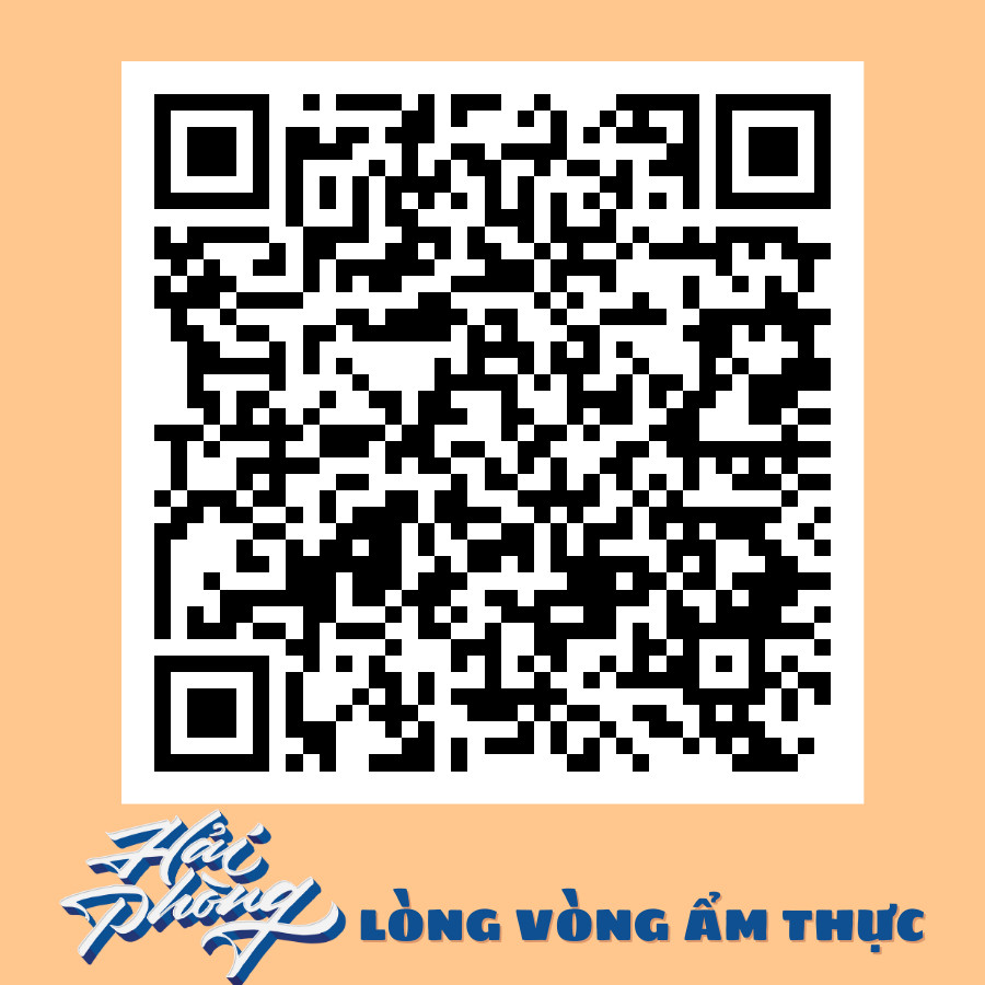 qr code long vong am thuc Hai Phong