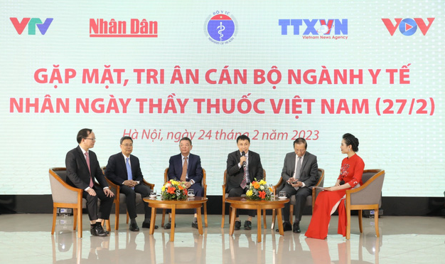 Nhân ngày thầy thuốc Việt Nam 27/2, 4 cơ quan báo chí chủ lực gặp mặt, tri ân cán bộ ngành Y - Ảnh 2.