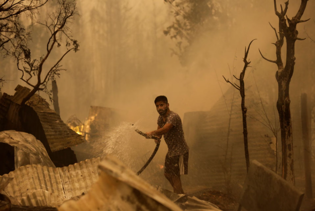 Chile: Lính cứu hỏa chiến đấu với hàng chục vụ cháy rừng, số người tử vong tăng lên 22 - Ảnh 1.