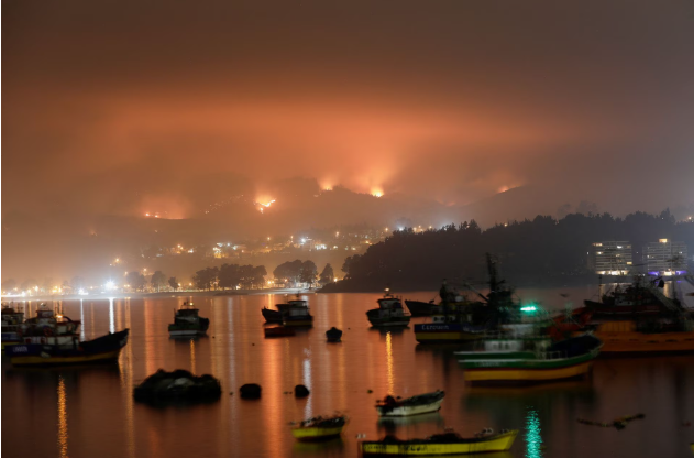 Ít nhất 24 người tử vong ở Chile khi cháy rừng lan rộng - Ảnh 3.